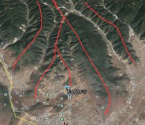 香格里拉松贊林寺高海拔古堡型的寺院