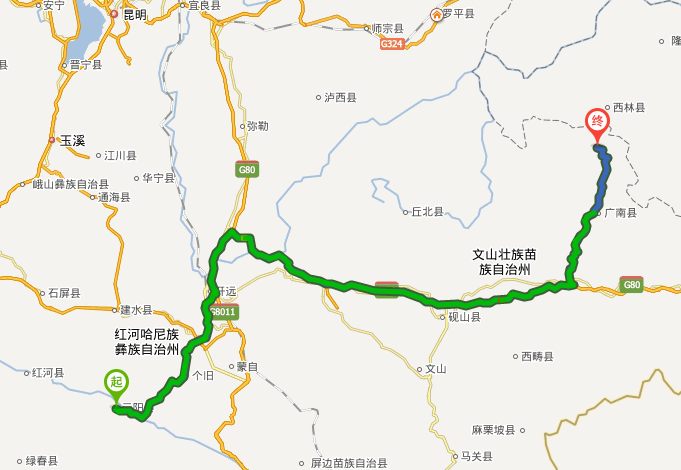 元陽(yáng)到壩美有多少公里？元陽(yáng)到壩美自駕游線(xiàn)路