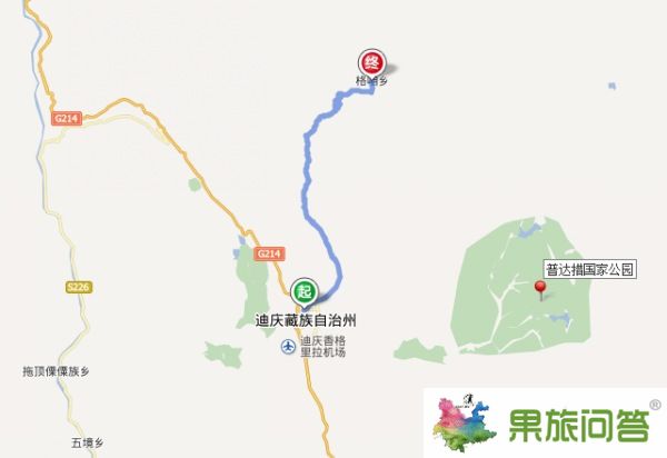 香格里拉到格咱鄉(xiāng)怎么坐車？香格里拉縣到格咱汽車有多少公里？