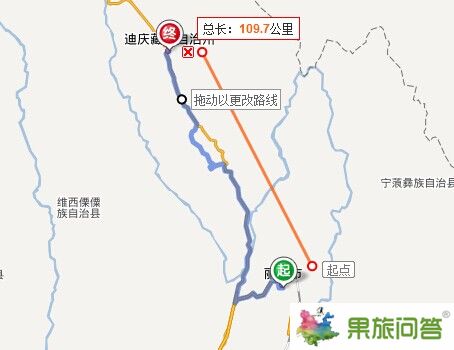 麗江到香格里拉180.5公里，麗江到香格里拉汽車需要3小時30分鐘