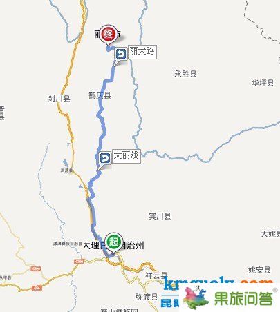 大理到麗江多遠(yuǎn)?大理到麗江怎么坐車???