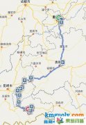 從重慶到文山開(kāi)車(chē)怎么坐車(chē)？有多少公